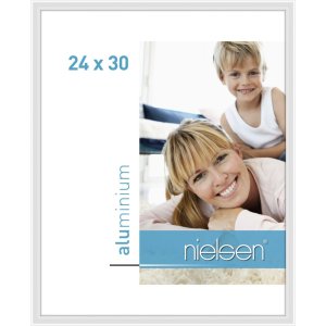 Nielsen Alurahmen Classic 24x30 cm weiß