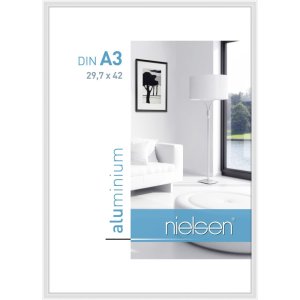 Nielsen Alurahmen Classic 29,7x42 cm weiß DIN A3...