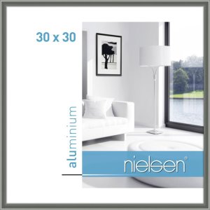 Nielsen Alurahmen Classic 30x30 cm contrastgrau