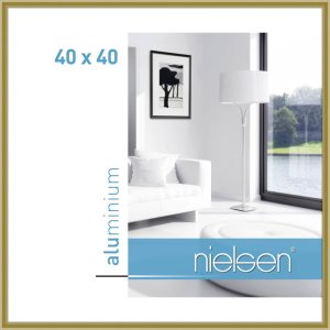 Nielsen Alurahmen Classic 40x40 cm gold