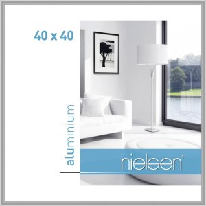 Nielsen Alurahmen Classic 40x40 cm silber