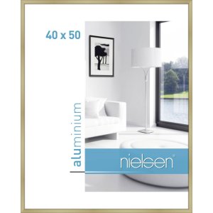 Nielsen Alurahmen Classic 40x50 cm gold matt