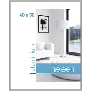 Nielsen Alurahmen Classic 40x50 cm silber