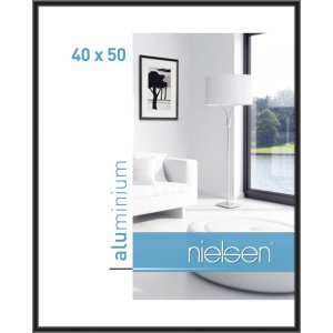 Nielsen Alurahmen Classic 40x50 cm eloxal schwarz