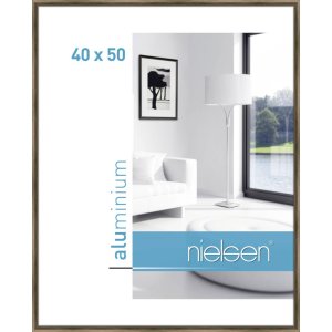 Nielsen Alurahmen Classic 40x50 cm struktur walnuss