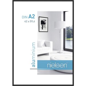 Nielsen Alurahmen Classic 42x59,4 cm eloxal schwarz DIN A2