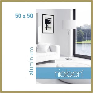 Nielsen Alurahmen Classic 50x50 cm gold