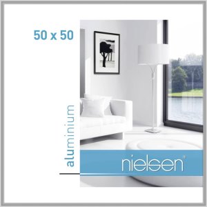 Nielsen Alurahmen Classic 50x50 cm silber