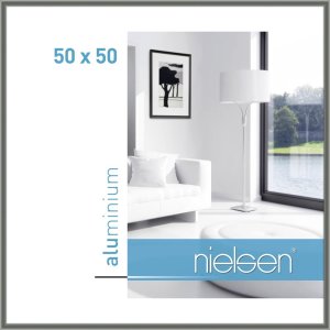 Nielsen Alurahmen Classic 50x50 cm contrastgrau