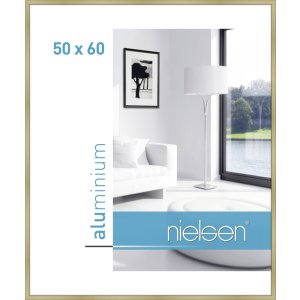 Nielsen Alurahmen Classic 50x60 cm gold matt Normalglas