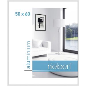 Nielsen Alurahmen Classic 50x60 cm weiß