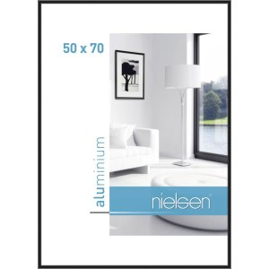 Nielsen Alurahmen Classic 50x70 cm Schwarz Eloxal...