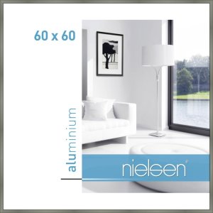 Nielsen Alurahmen Classic 60x60 cm platin