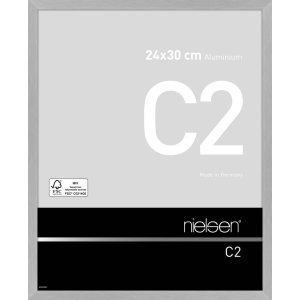 Nielsen Alurahmen C2 24x30 cm struktur silber matt...