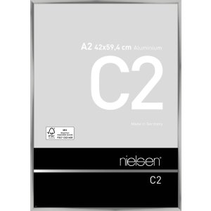 Nielsen Alurahmen C2 42x59,4 cm silber