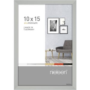 Nielsen Alurahmen Pixel 10x15 cm silber matt