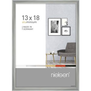 Nielsen Alurahmen Pixel 13x18 cm silber glanz