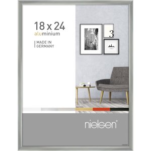 Nielsen Alurahmen Pixel 18x24 cm silber glanz