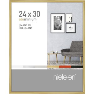 Nielsen Alurahmen Pixel 24x30 cm Gold Glanz Premium...