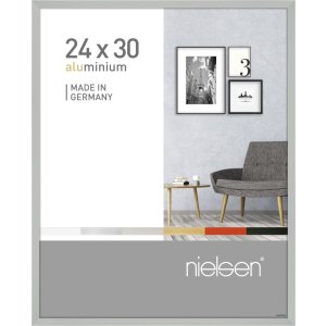 Nielsen Alurahmen Pixel 24x30 cm silber matt