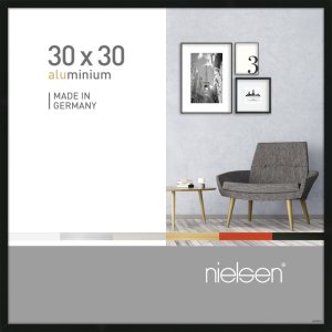 Nielsen Alurahmen Pixel 30x30 cm schwarz