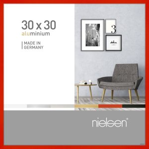 Nielsen Alurahmen Pixel 30x30 cm tornado rot