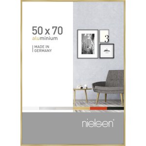 Nielsen Alurahmen Pixel 50x70 cm gold glanz