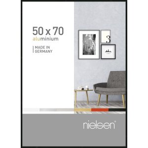 Nielsen Alurahmen Pixel 50x70 cm schwarz Premium...