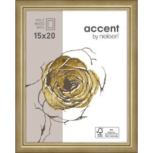 Ascot Holzrahmen 13x18 cm gold