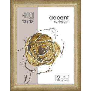 Nielsen Holzrahmen Ascot 24x30 cm gold