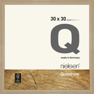 Nielsen Quadrum Holz-Wechselrahmen 30x30 cm Eiche Natur...