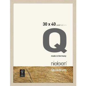 Nielsen Holz-Wechselrahmen Quadrum 30x40 cm ahorn