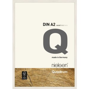 Nielsen Quadrum Holzrahmen 42x60 cm DIN A2 Weiß...