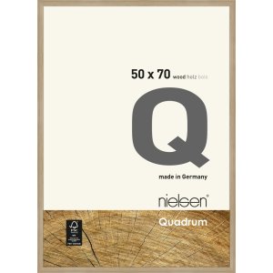 Nielsen Holz-Wechselrahmen Quadrum 50x70 cm eiche natur