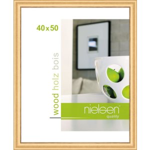 Nielsen Holzrahmen Derby 40x50 cm gold Normalglas...