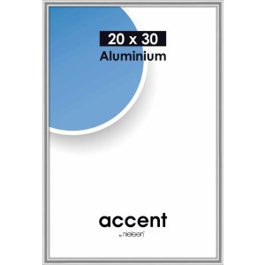 Accent Alurahmen 20x30 cm silber glanz