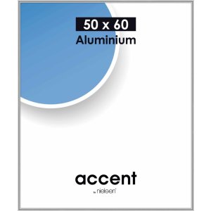 Accent Alurahmen 50x60 cm silber glanz