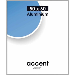 Nielsen Accent Aluminiumrahmen 50x60 cm silber matt Hoch-...